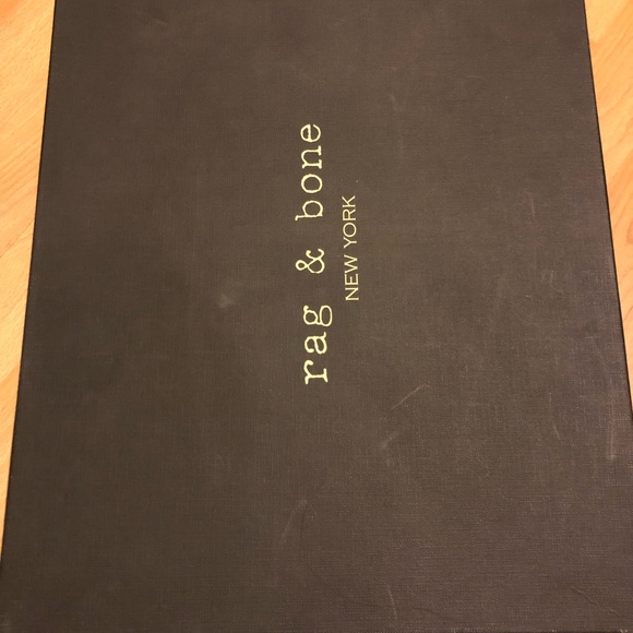 NWT RAG & BONE SNAKESKIN LEATHER AND SUEDE BOOTIES - Picture 5 of 5